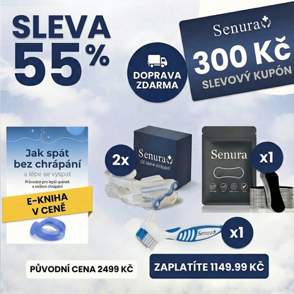 Premium Set "Konec Chrápání" - Maximální Účinnost