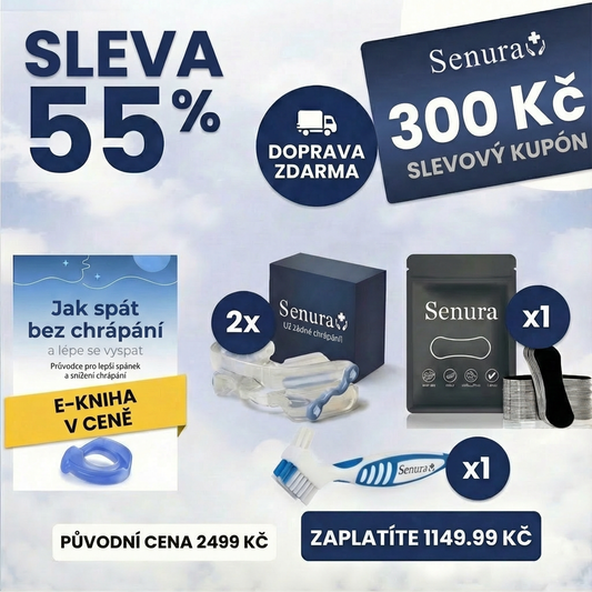 Premium Set "Konec Chrápání" - Maximální Účinnost